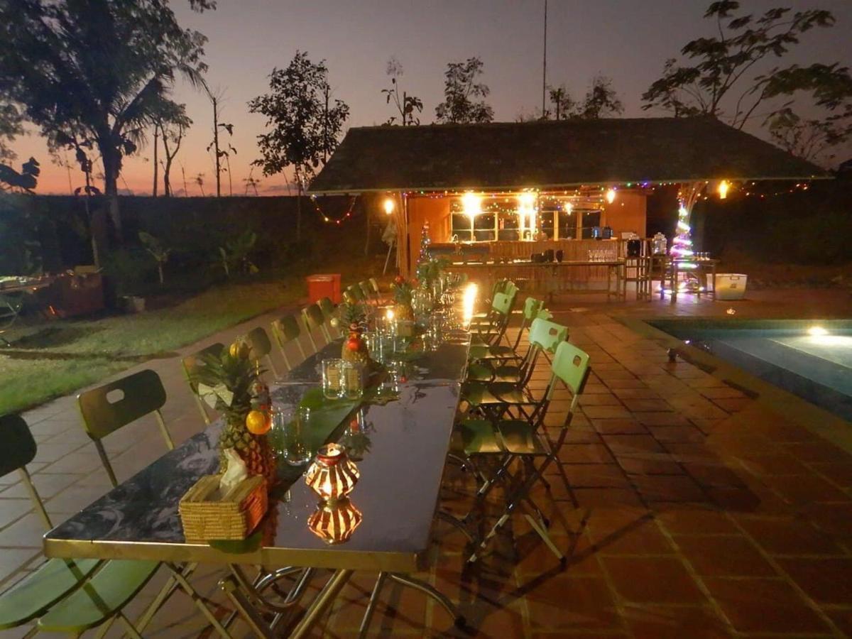 Hanchey Bamboo Resort Kampong Cham Dış mekan fotoğraf