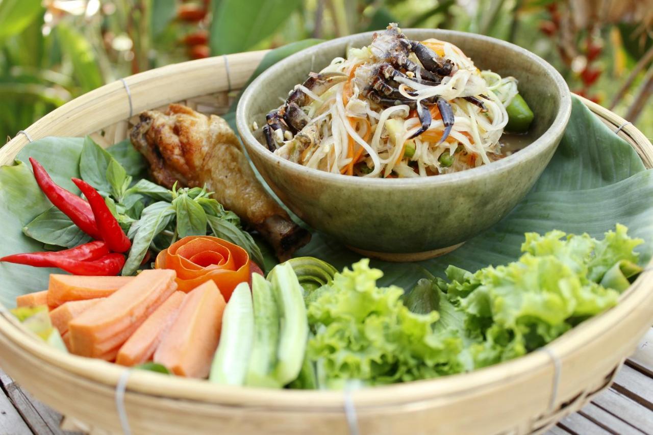 Hanchey Bamboo Resort Kampong Cham Dış mekan fotoğraf