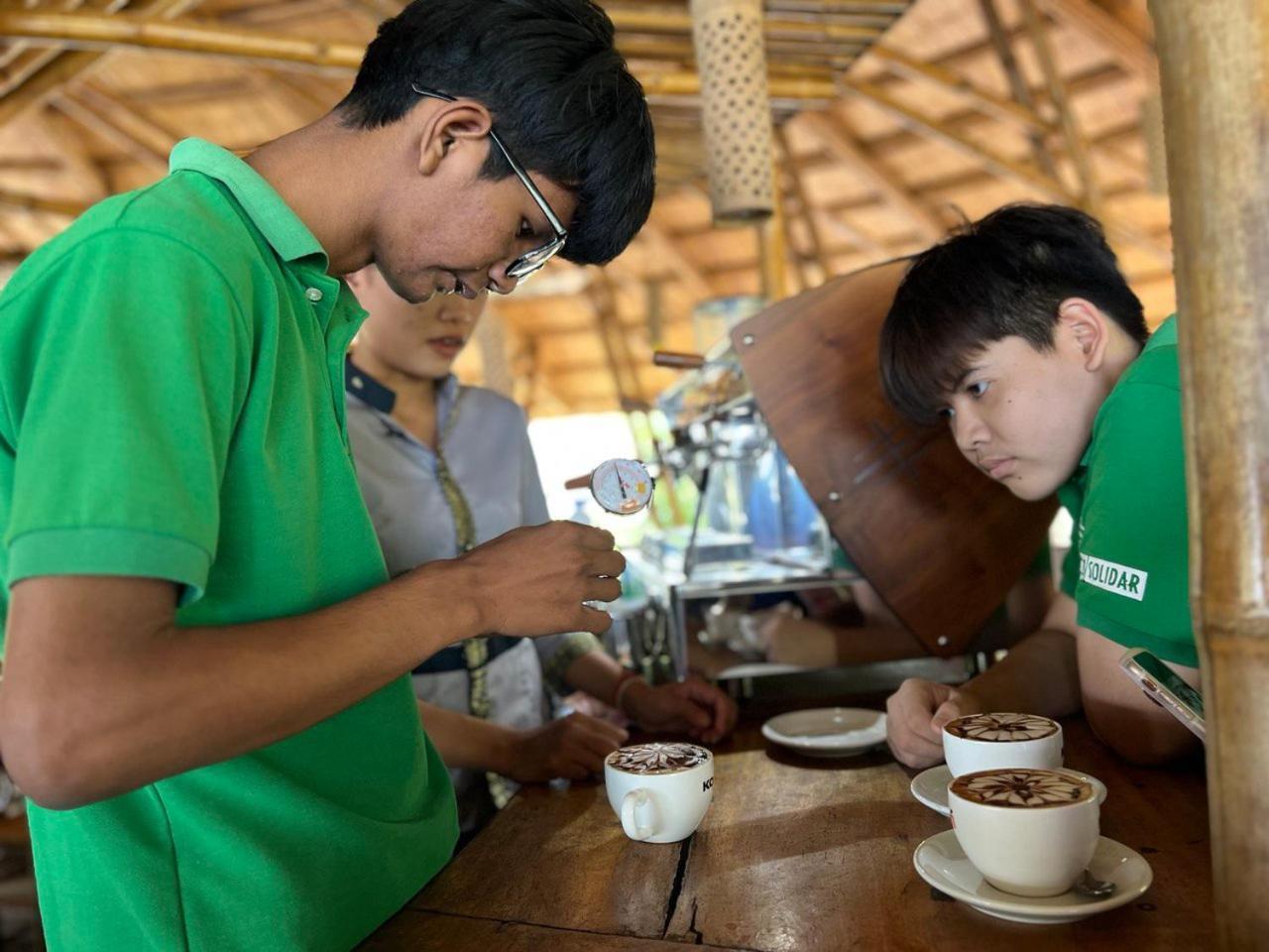Hanchey Bamboo Resort Kampong Cham Dış mekan fotoğraf