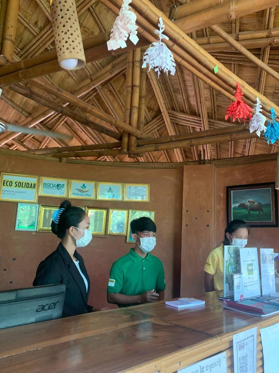 Hanchey Bamboo Resort Kampong Cham Dış mekan fotoğraf