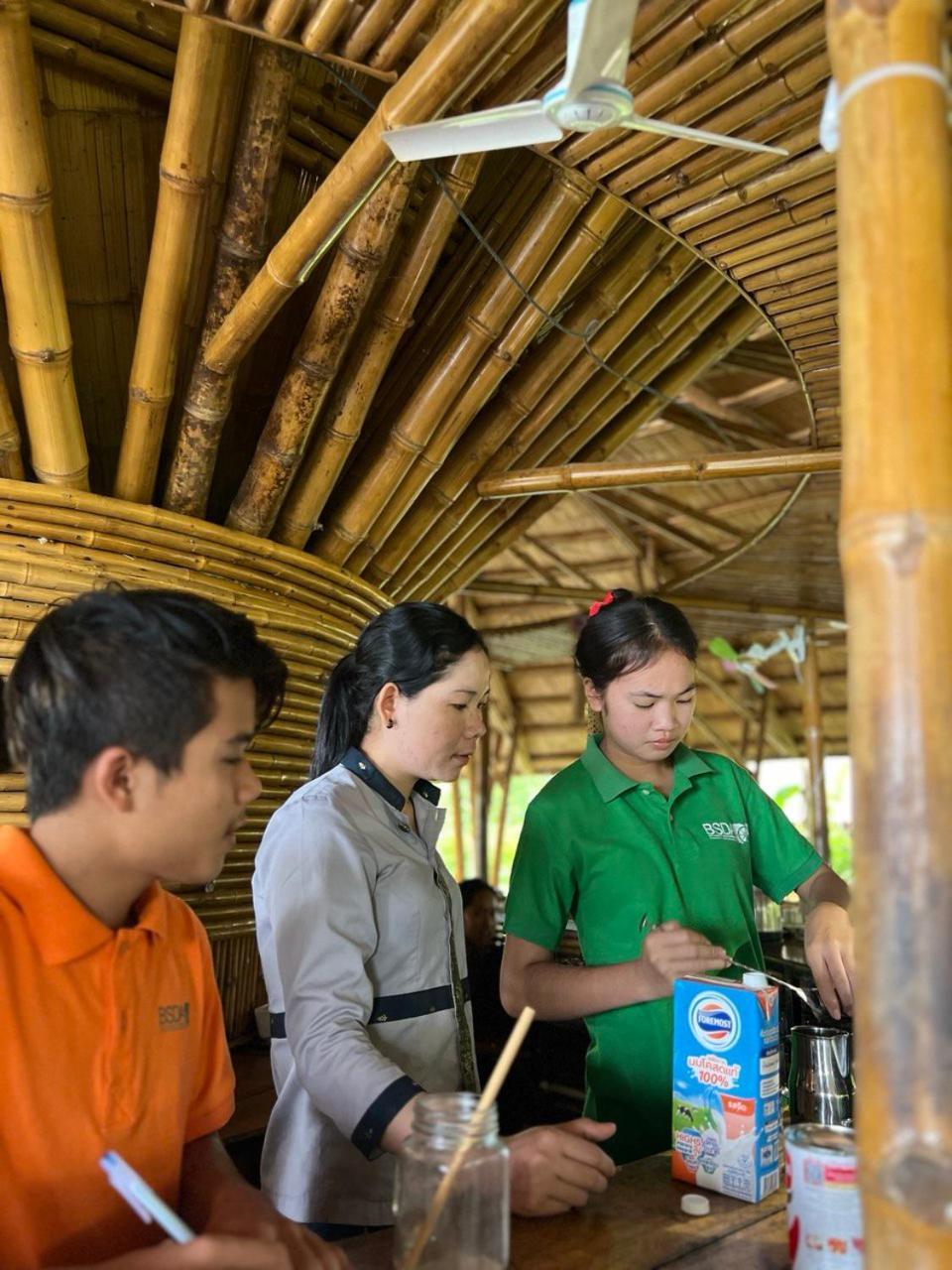 Hanchey Bamboo Resort Kampong Cham Dış mekan fotoğraf