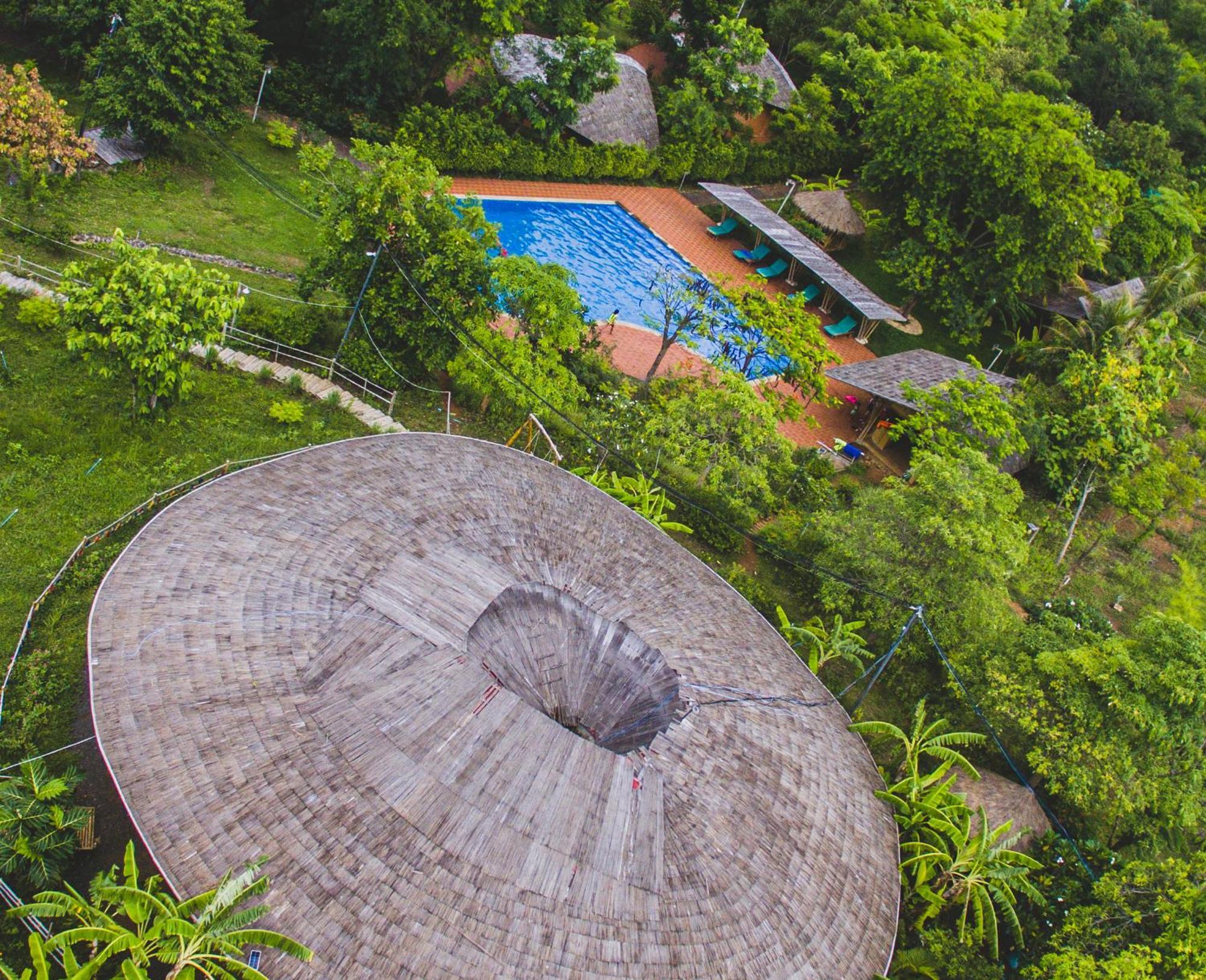 Hanchey Bamboo Resort Kampong Cham Dış mekan fotoğraf