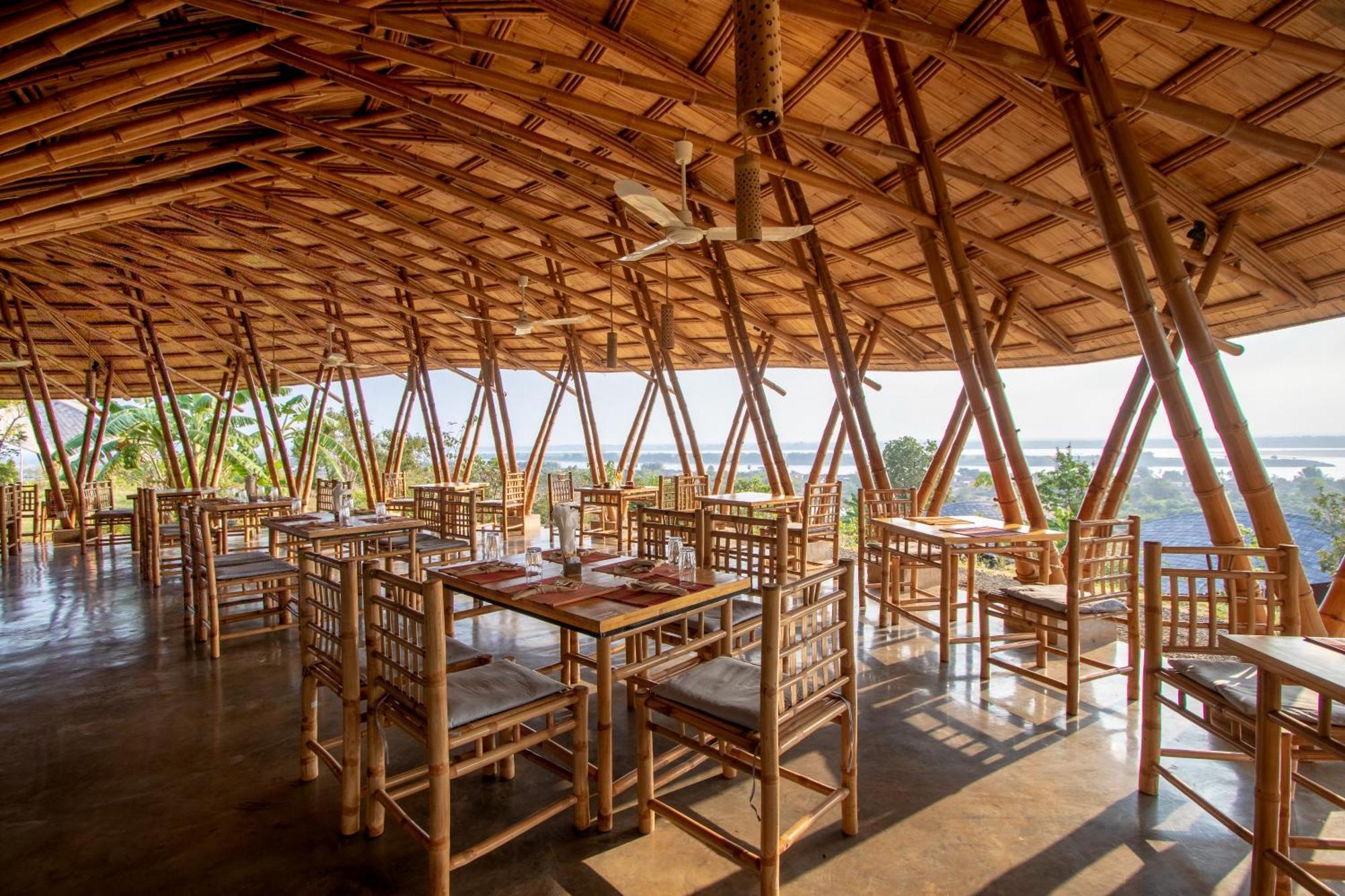 Hanchey Bamboo Resort Kampong Cham Dış mekan fotoğraf