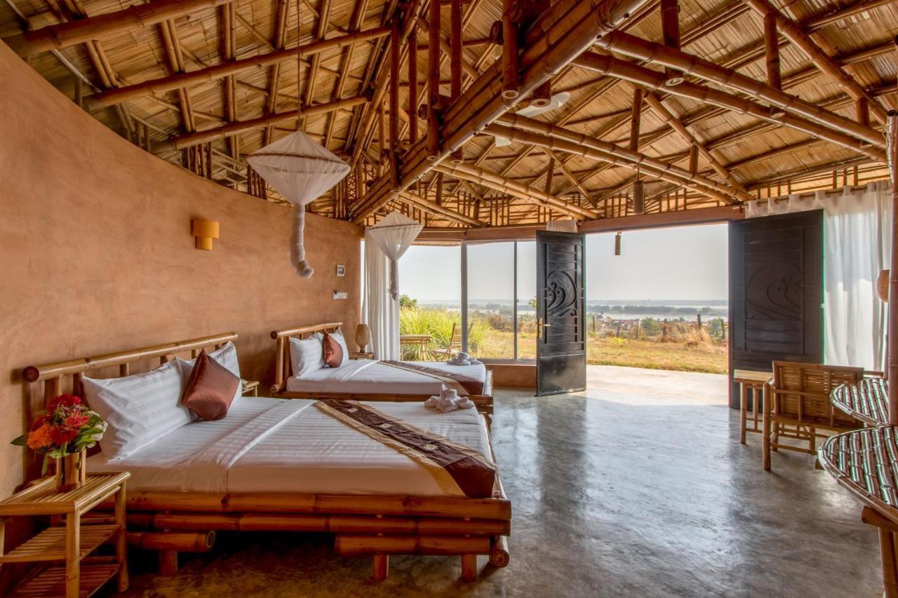 Hanchey Bamboo Resort Kampong Cham Dış mekan fotoğraf