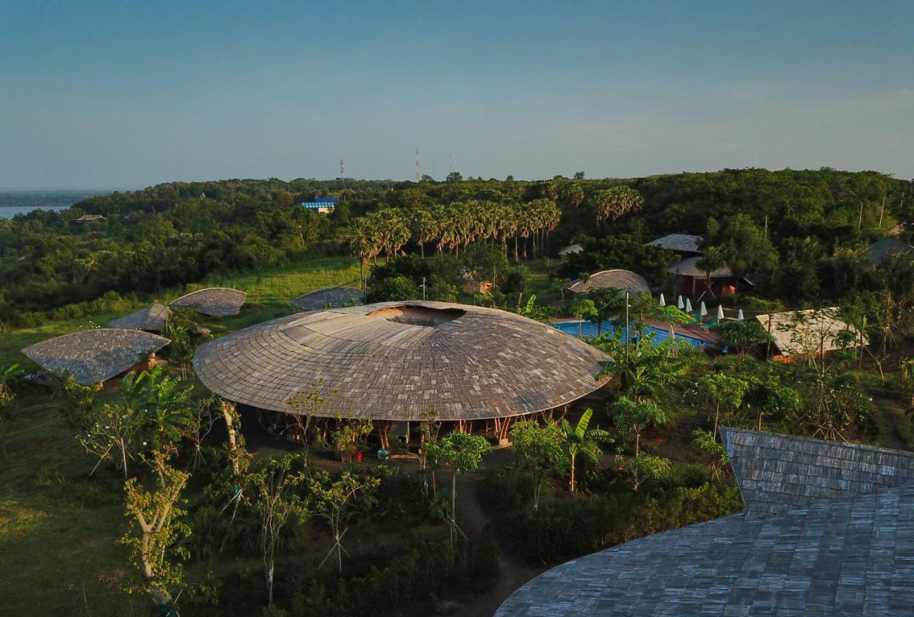 Hanchey Bamboo Resort Kampong Cham Dış mekan fotoğraf